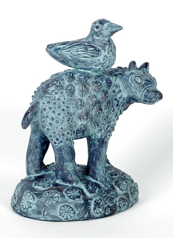 'Landing Place' - bronze - 14 x 12 x 8 cms