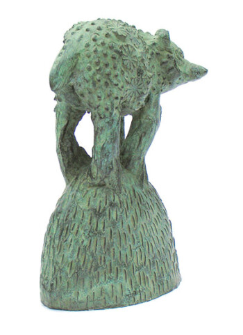 'Small Bear II' - bronze - 13 x 10 x 7 cms approx