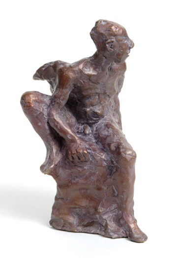 'Messenger' - bronze, edition of 12 - 21 x 15 x 11 cms